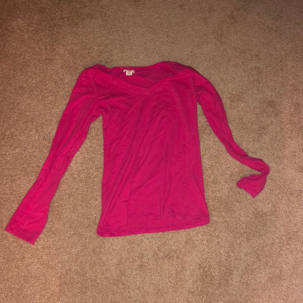 Pink Bozzolo long-sleeve shirt